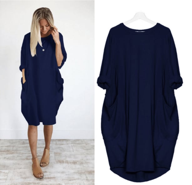 Soltica | Komfortabel Casual Kjole for Damer