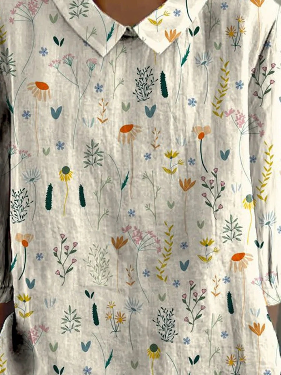 Raelyn | Villblomster Bluse