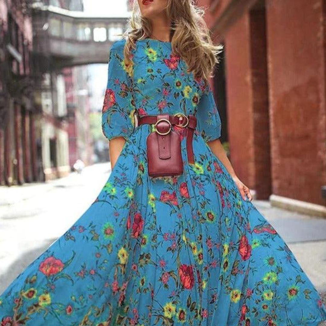 Margarethe | Flytende Maxi-Damekjole