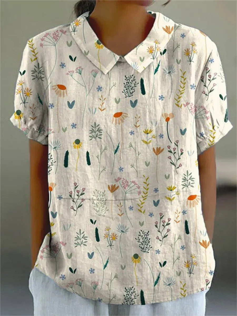 Raelyn | Villblomster Bluse