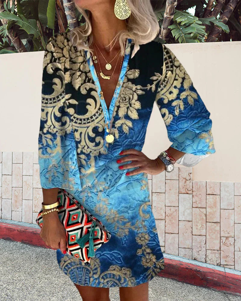 Sibyllen | Damen Boho Kjole
