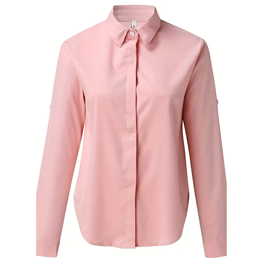 Salena | Dame Elegant Bluse | Langermet