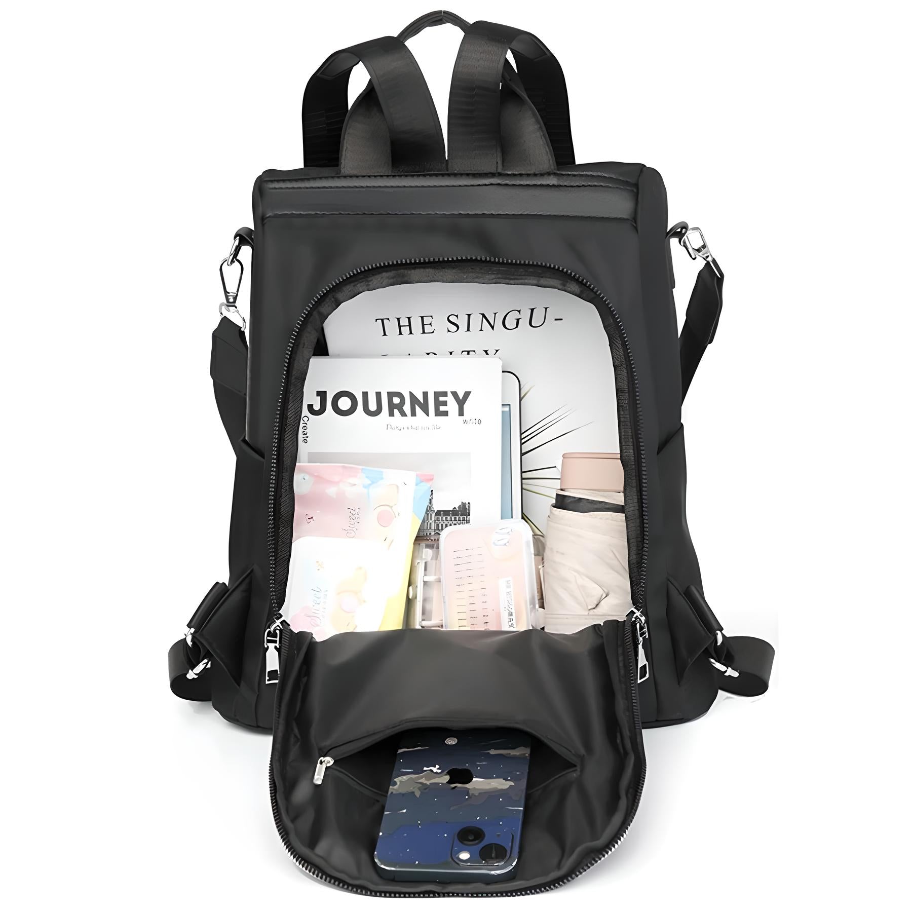 Dame Rucksack med justerbare og avtagbare stropper | Lettvekts