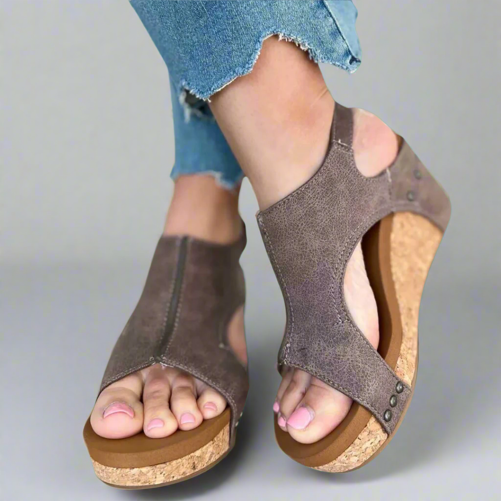 Mechthild | Ortopediske Sandaler av Premium Materiale