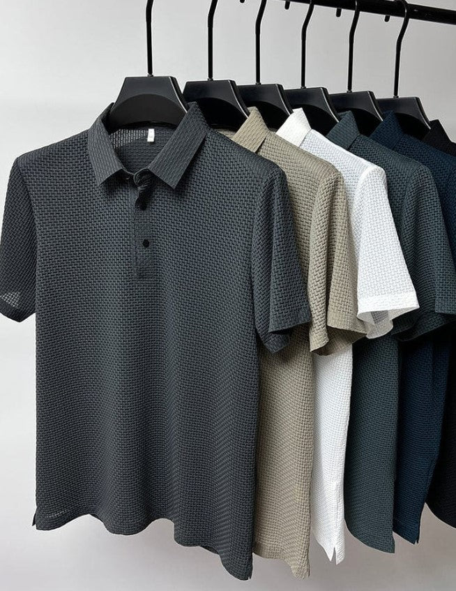 Lorenzo | Poloshirt med korte ermer