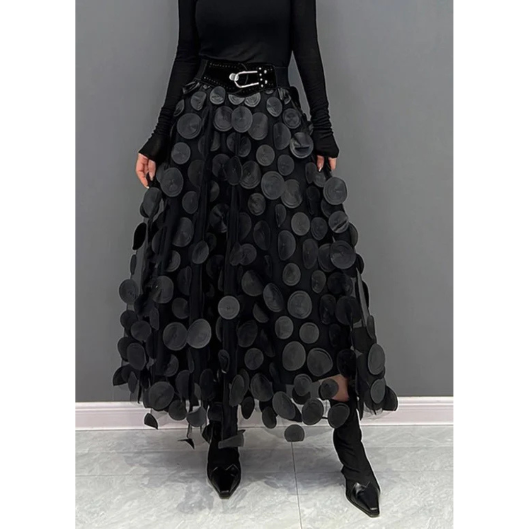 Damen A-Linje Midi Skjørt | Elegant