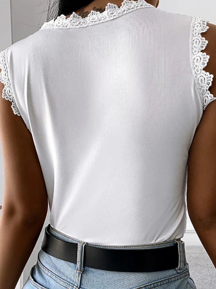 Elise | Vintage-Dame-Top