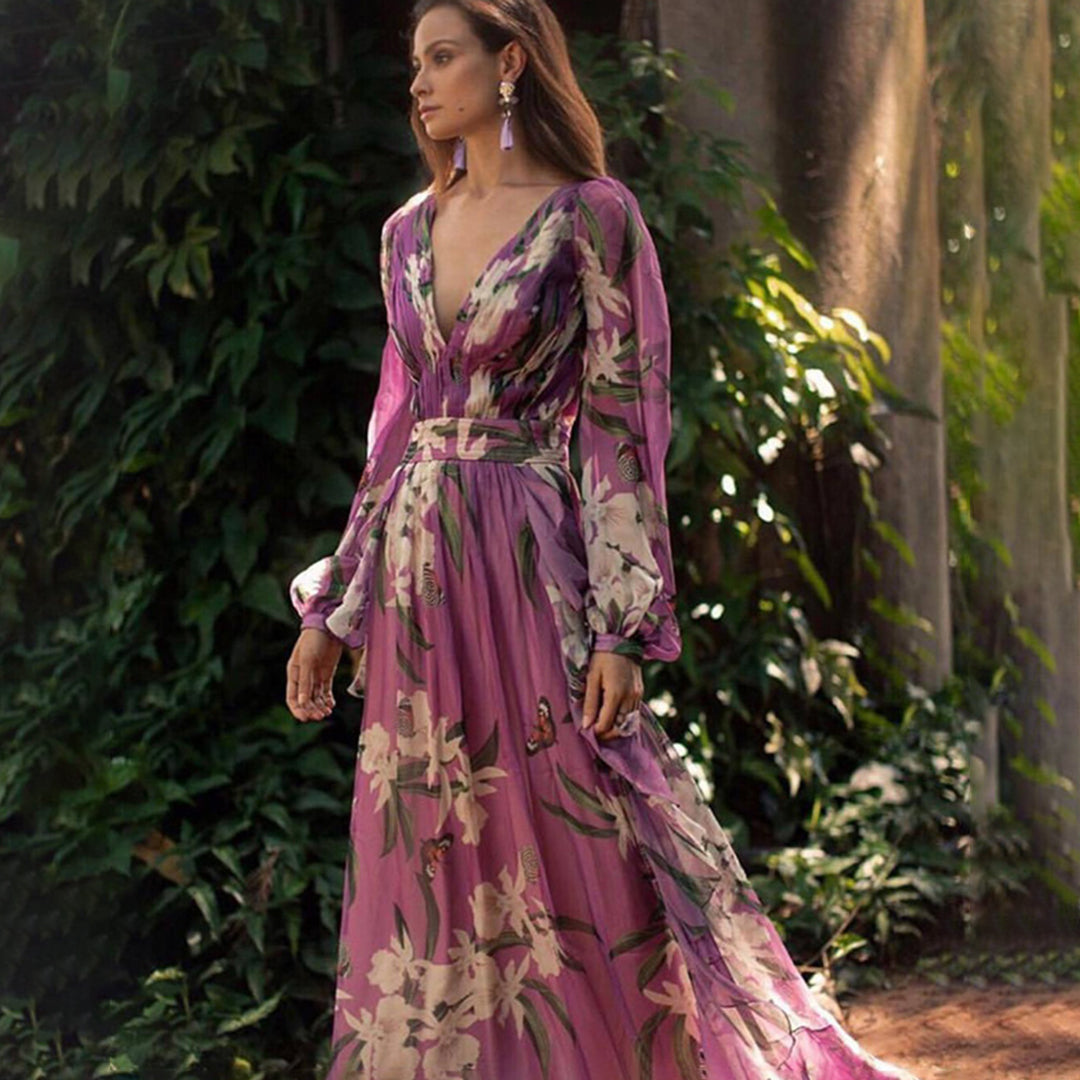 Evadni | Elegant Maxi Kjole for Damer