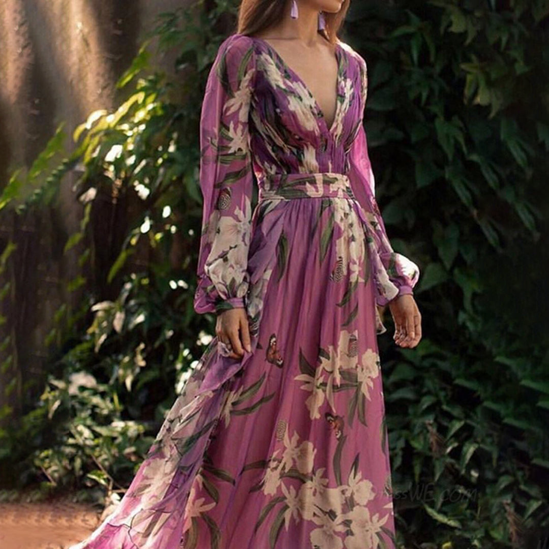 Evadni | Elegant Maxi Kjole for Damer