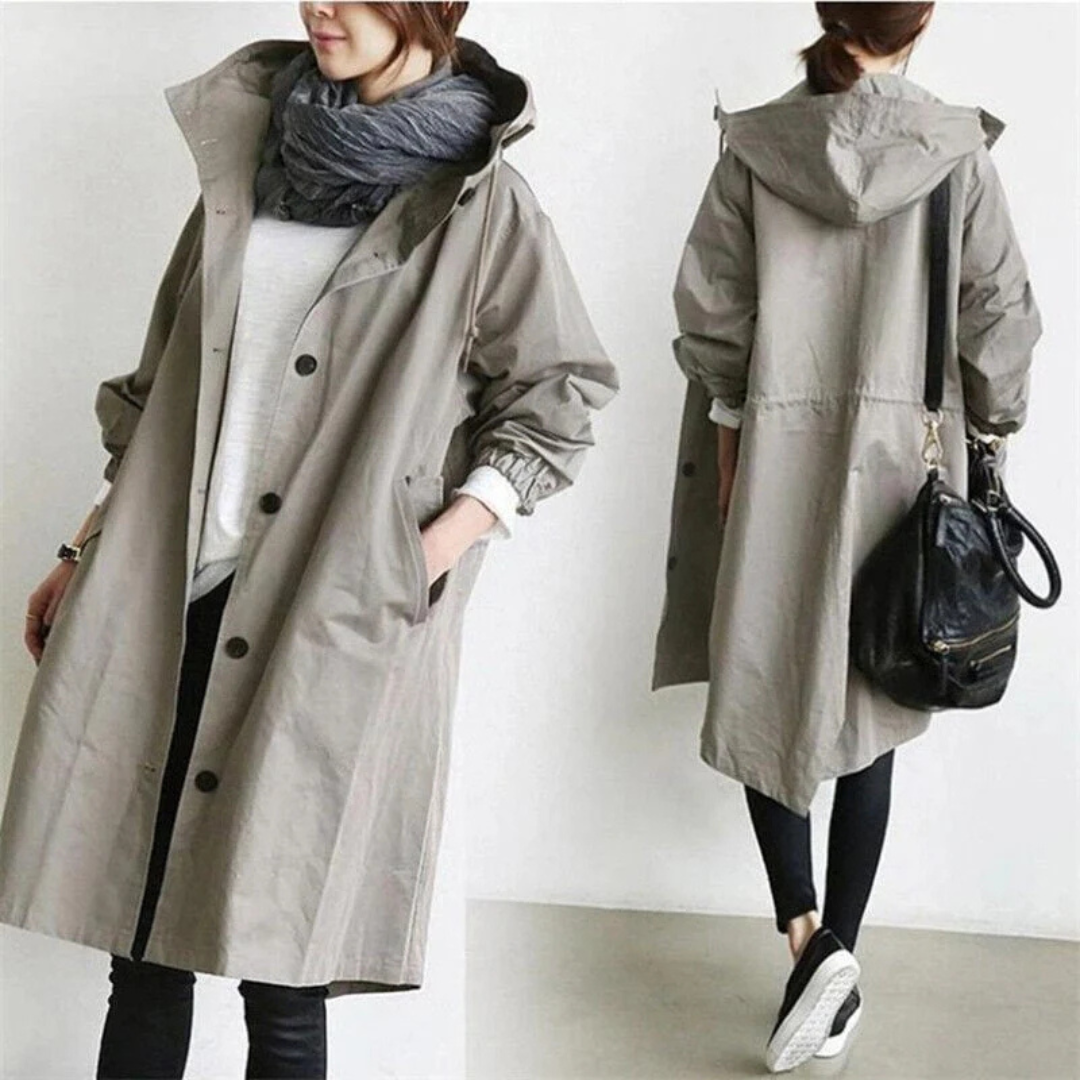 Dame Vanntett Trench Mantel | Lang
