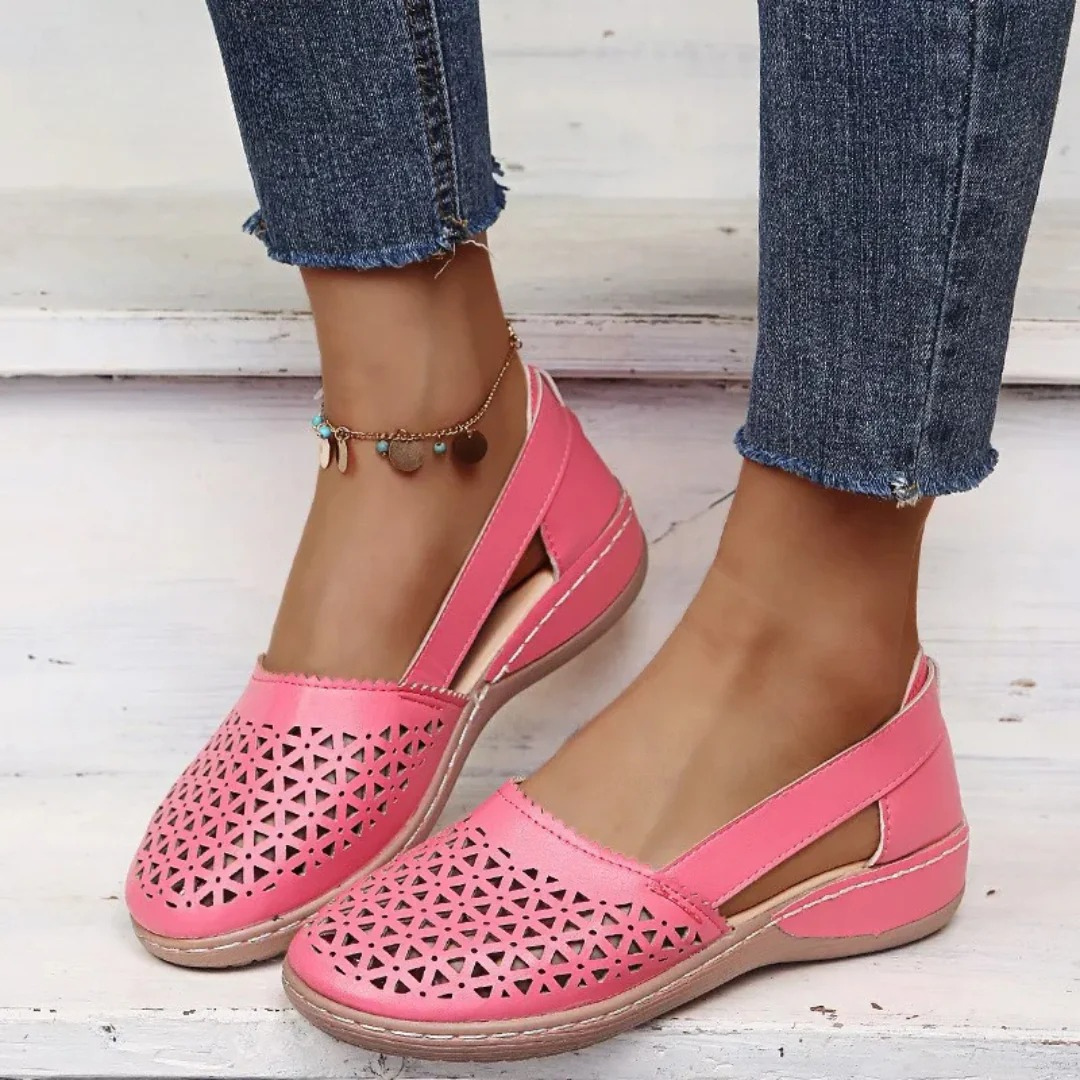 Dame Komfortable Slip-On Sko | Stilige