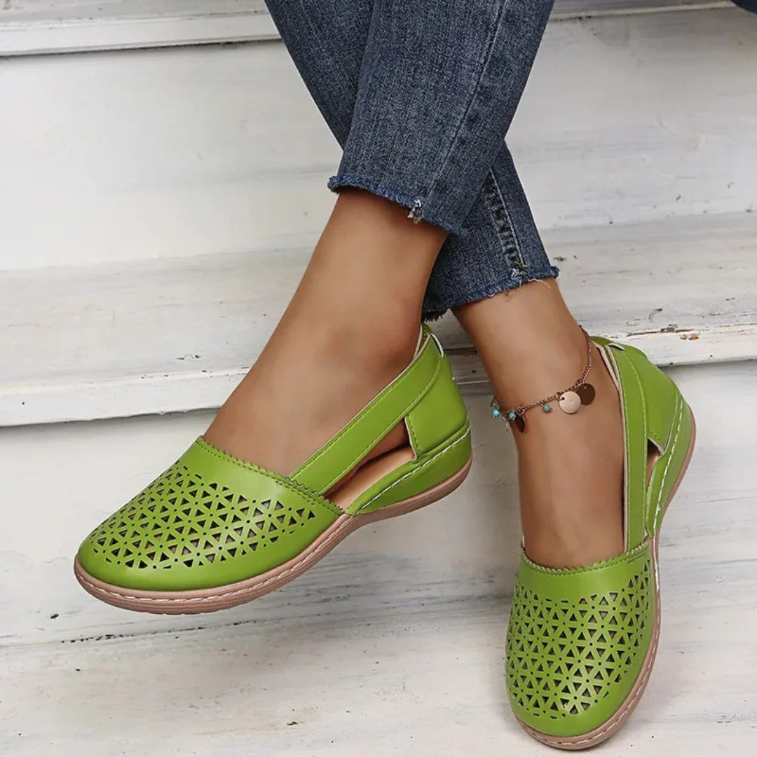 Damen Komfortable Slip-On Sko | Stilig