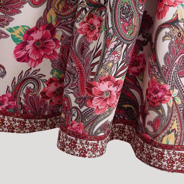 Islaith | Paisley Mini Damekjole