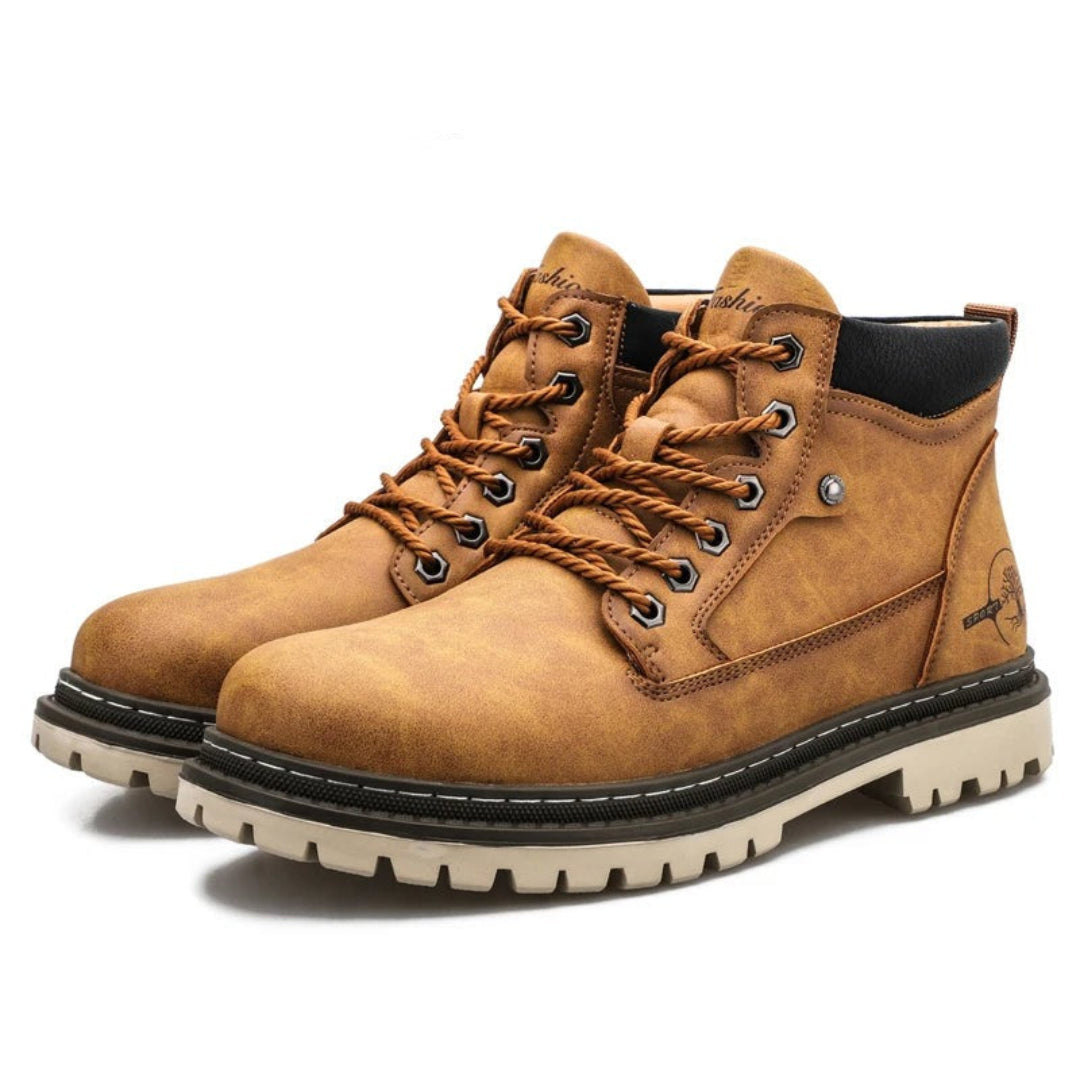 Herre Bequeme Schnürstiefel | Lässig