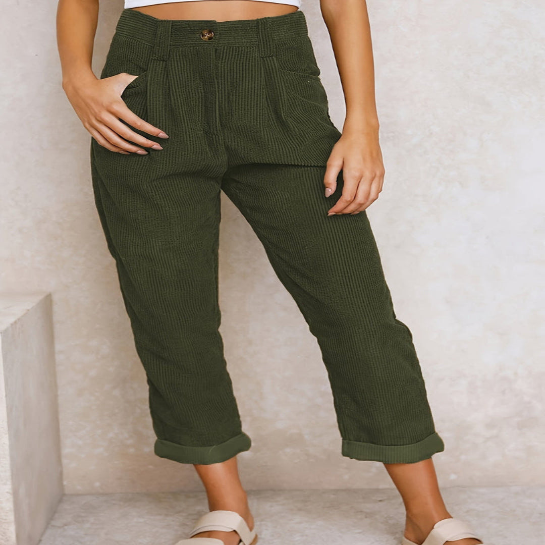 Bellarose | Stilige myke cordbukser for damer