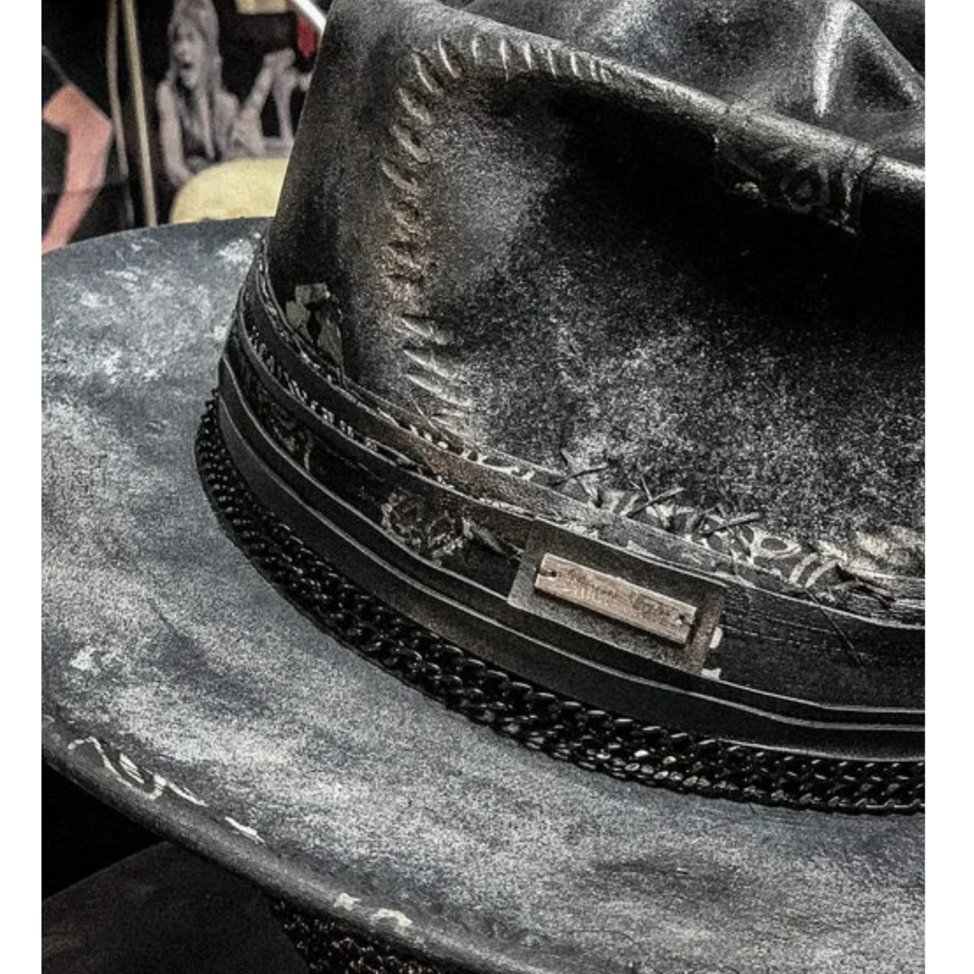 Herre Artisan Hodeskalle Hatt | Svart