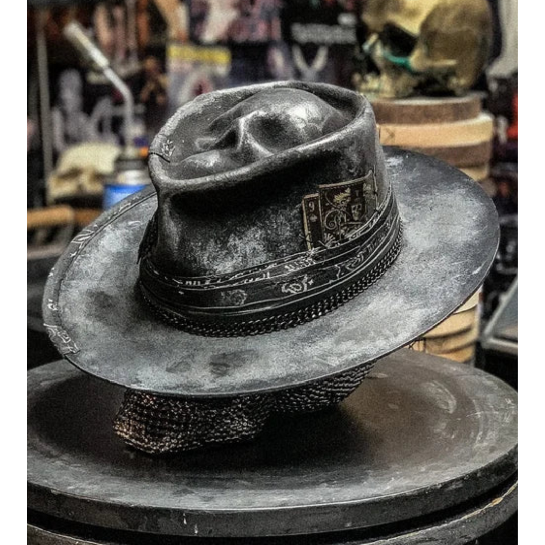 Herre Artisan Hodeskalle Hatt | Svart