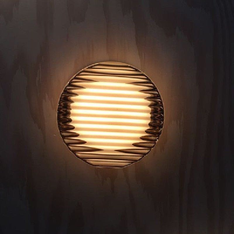 Cristallin Moderne Runde Vegglampe