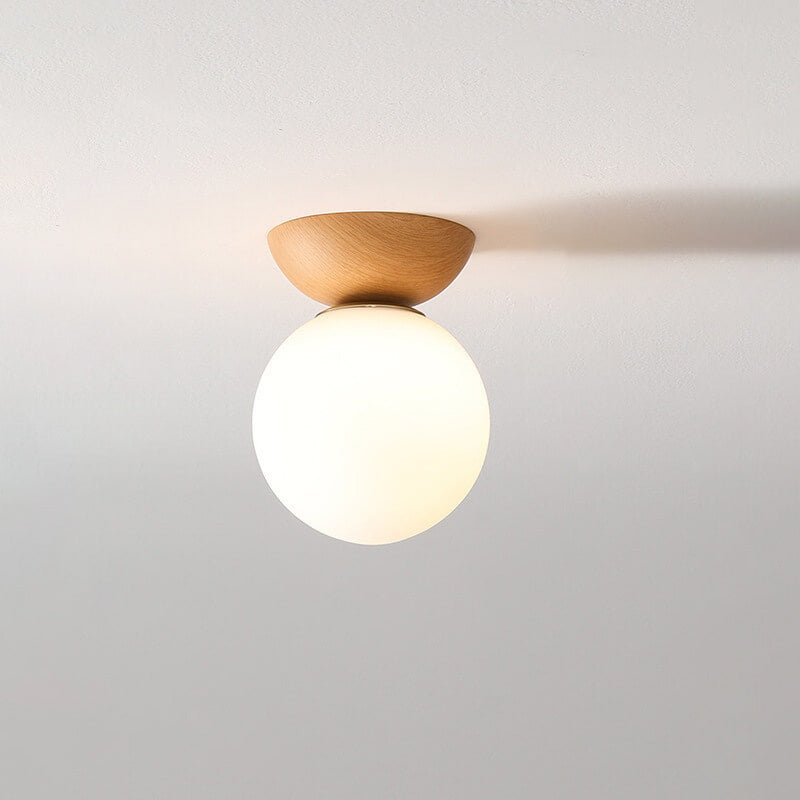 Glowara Log Japansk Taklampe