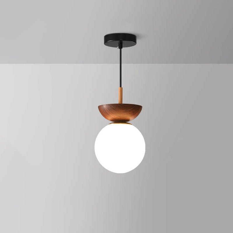 Glowara Log Japansk Taklampe