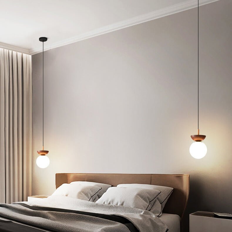 Glowara Log Japansk Taklampe