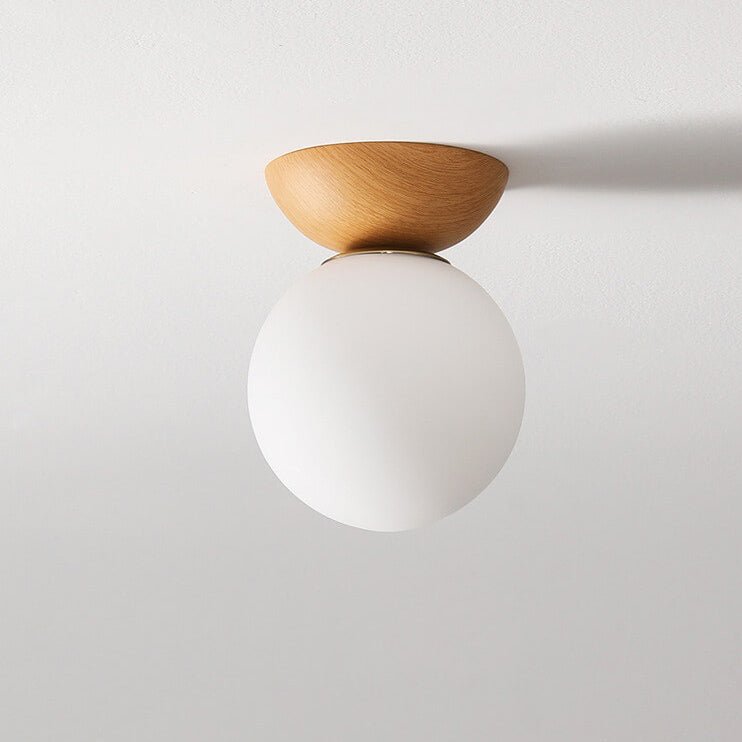 Glowara Log Japansk Taklampe