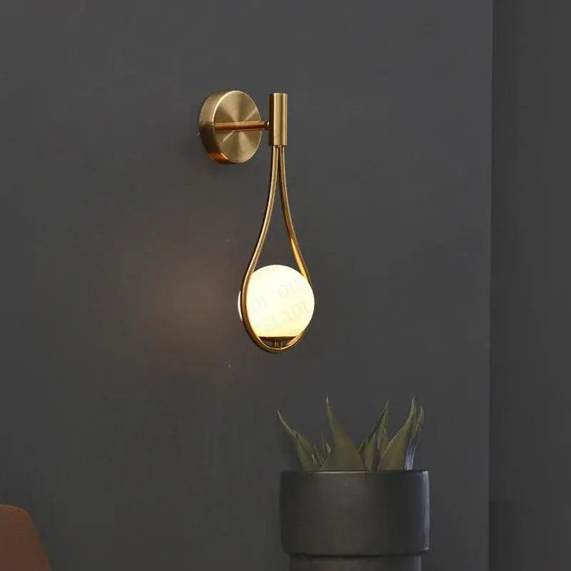Incanto Industrikule Vegglampe