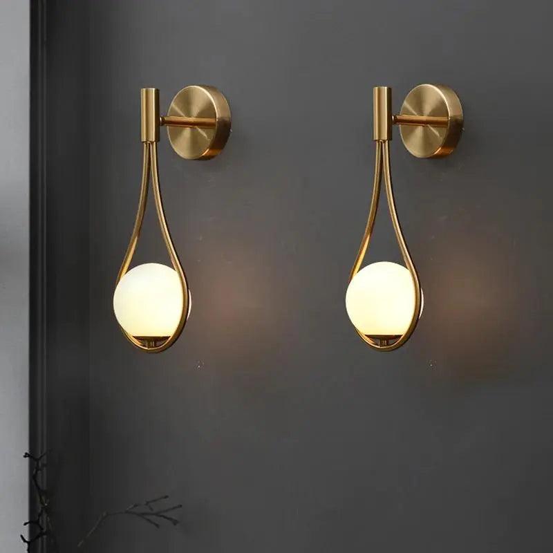 Incanto Industrikule Vegglampe