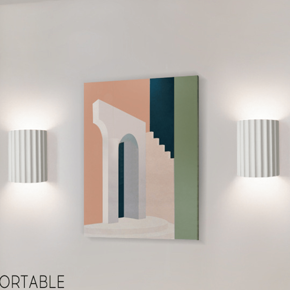 Lumière Halvrund Vegglampe