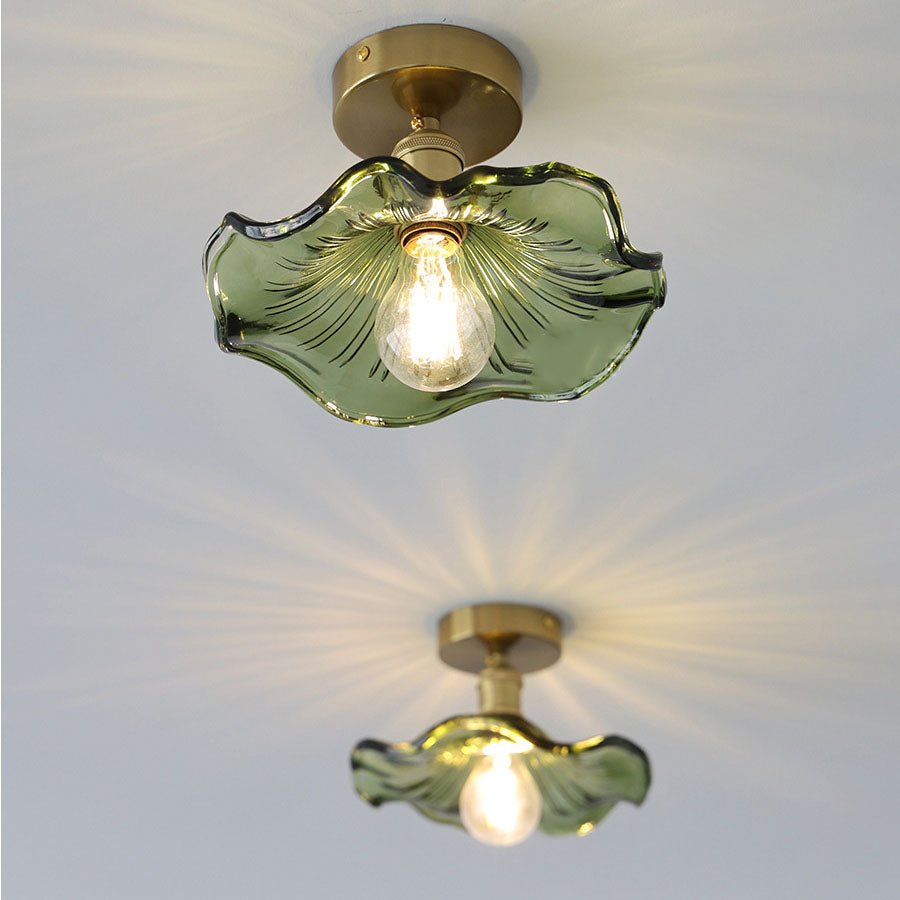 Zenith Hibiscus-Glass Taklampe