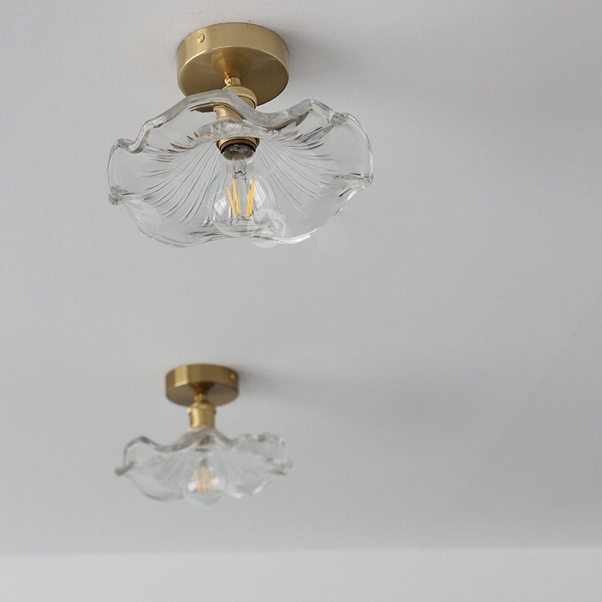 Zenith Hibiscus-Glass Taklampe