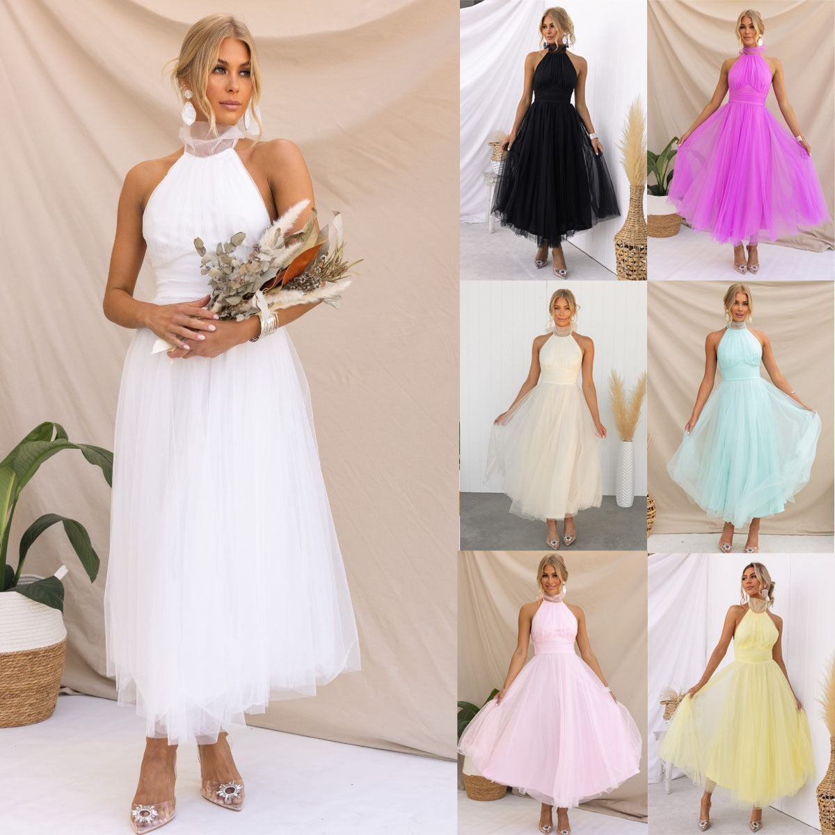 Kinsley | Elegant vår-sommer-kjole