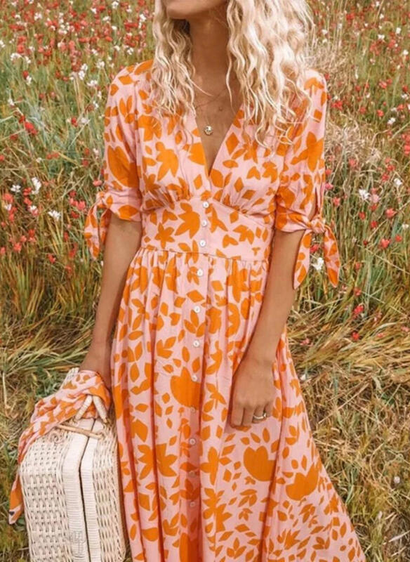 Bianca | Stilig kjole for sommer/vår