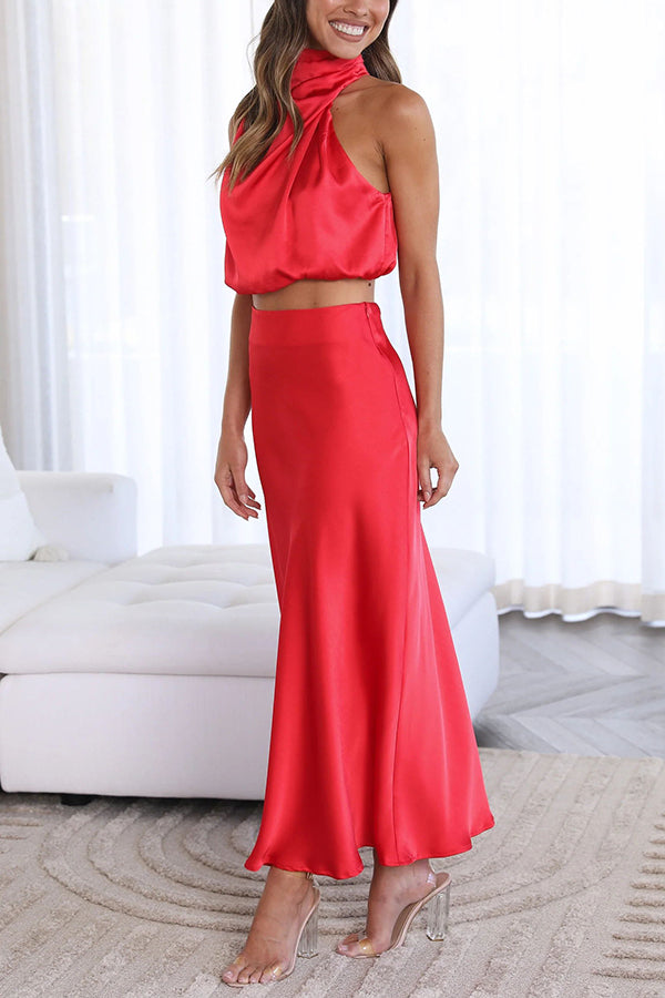 Nicolette | Elegant Maxiskjørt-Sett