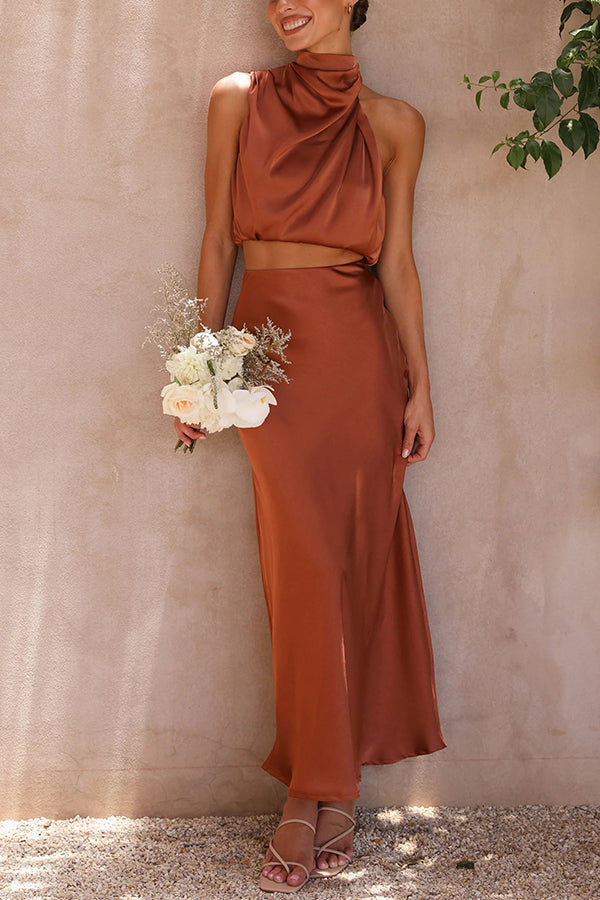 Nicolette | Elegant Maxiskjørt-Sett