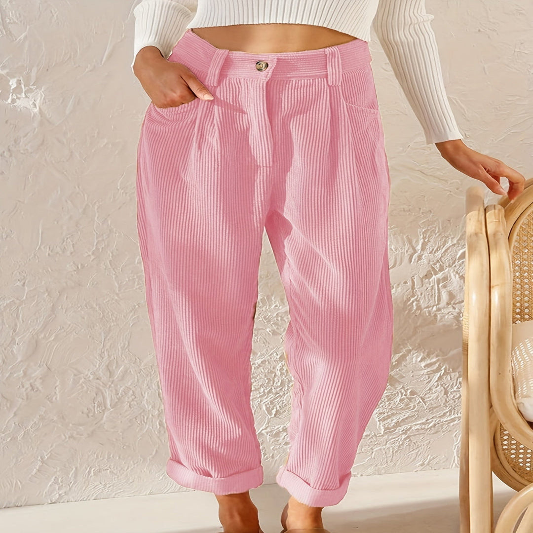 Bellarose | Stilige myke cordbukser for damer