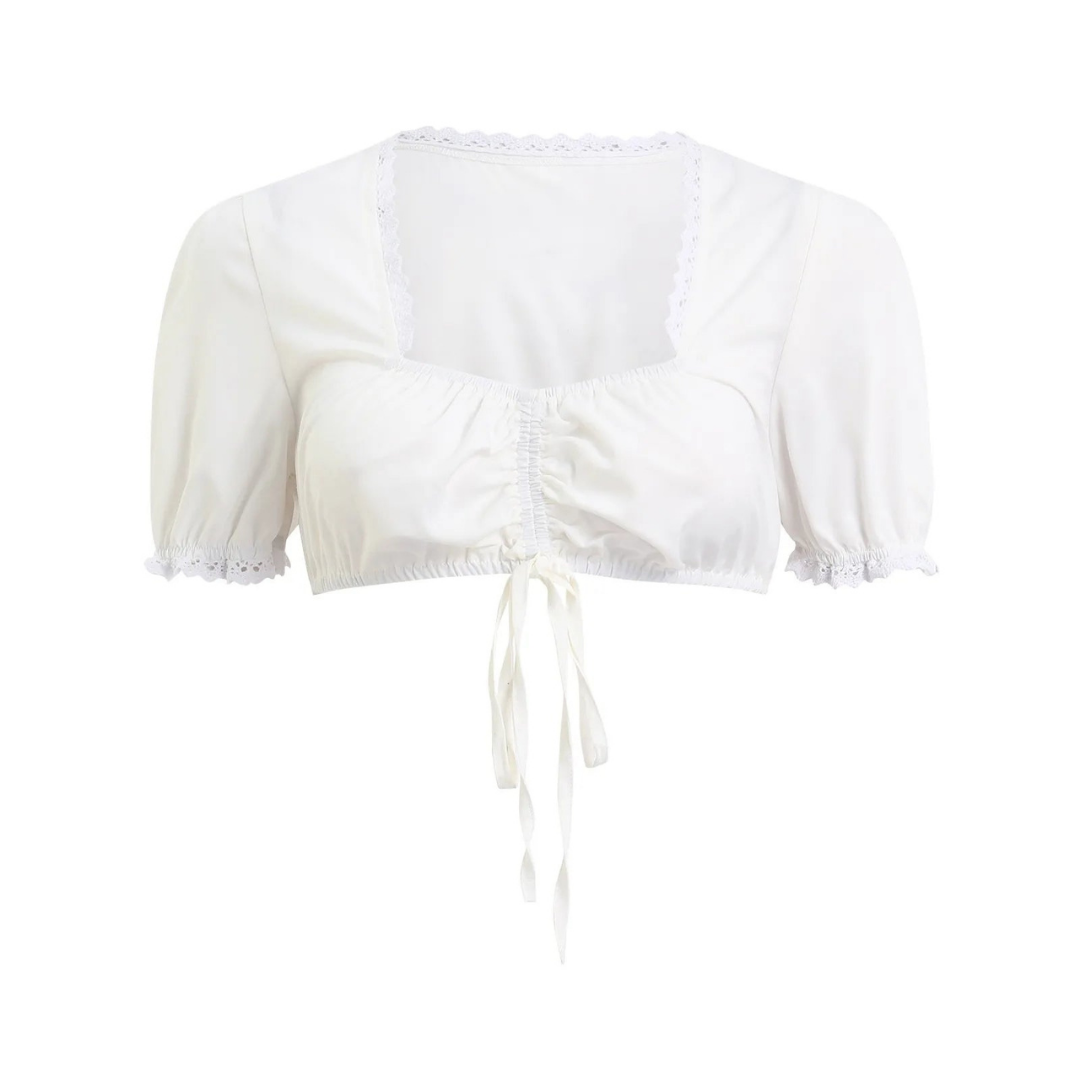 Damen Tracht Oktoberfest Dirndl Bluse