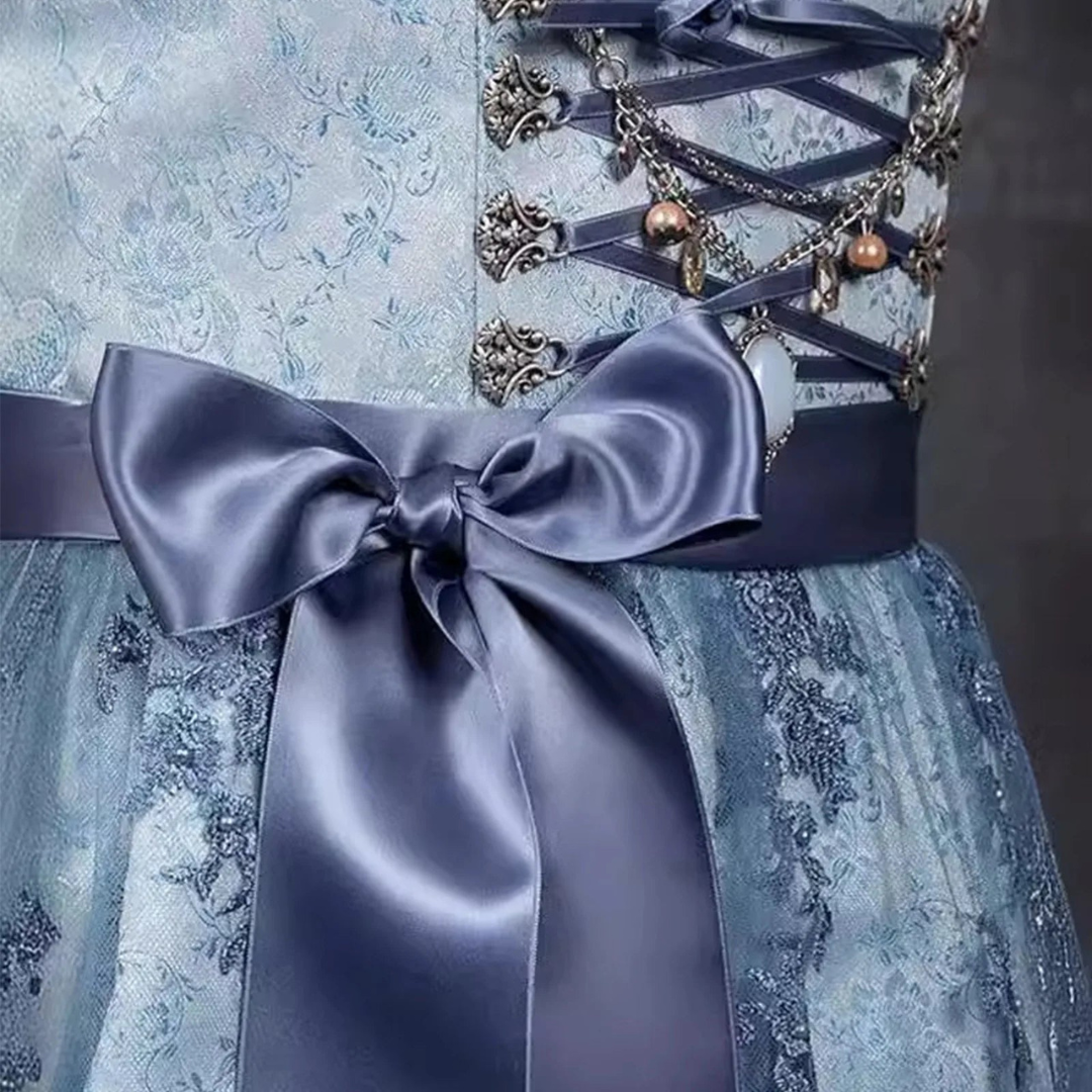Melania | Damen Klassisk Oktoberfest Dirndl Kjole | 2024