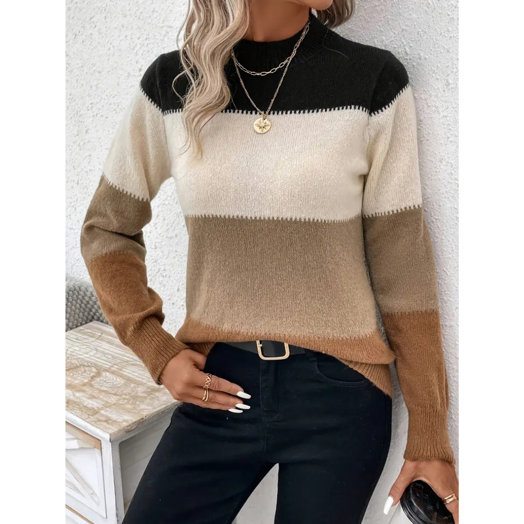 Jattina | Dame Strikket Vinter Genser | Varm