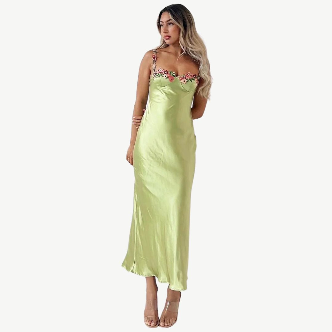 Anji | Elegant Maxi-Kjole for Damer