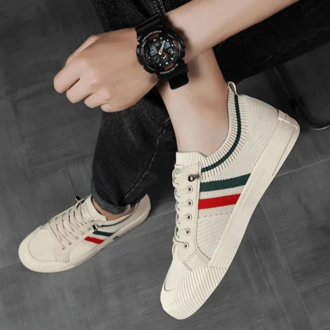 Herre Lette Strikk Sneakers | Behagelige