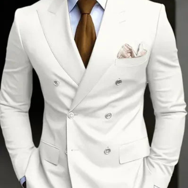 Herren To-rekke Formell Bryllupsgjest Dress Sett | To-delt Sett