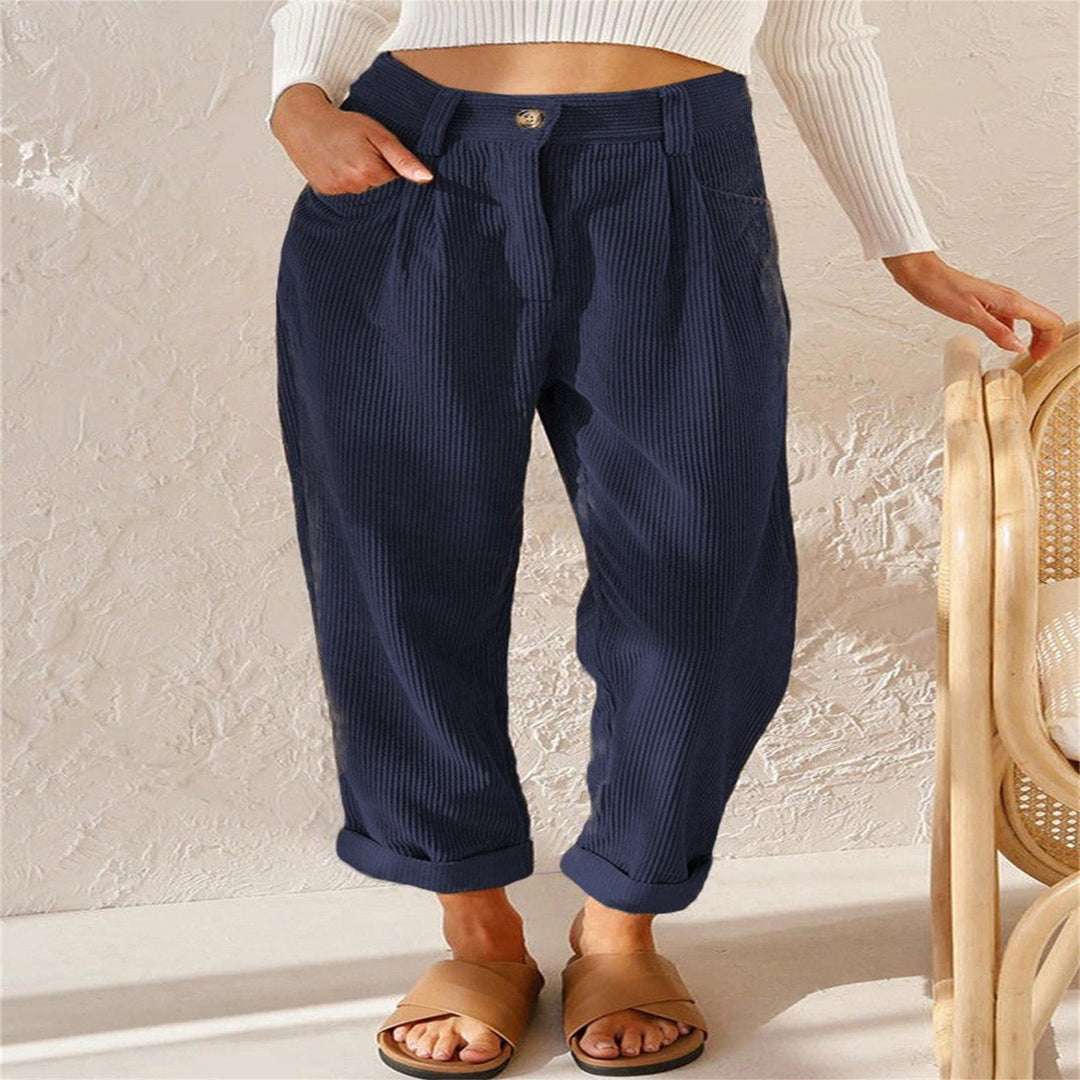 Bellarose | Stilige myke cordbukser for damer