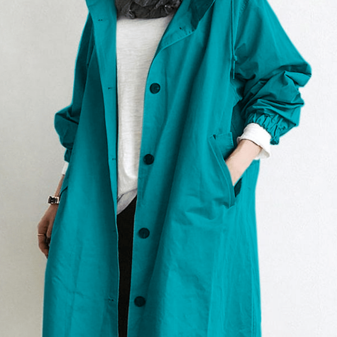 Dame Vanntett Trench Mantel | Lang