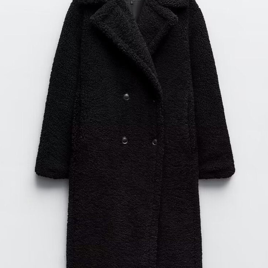 Usiamalim | Dame Lang Vinter Trench Kåpe | Varme