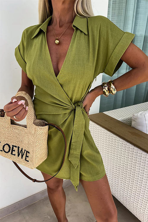 Catalina | Korte ermer Jumpsuit