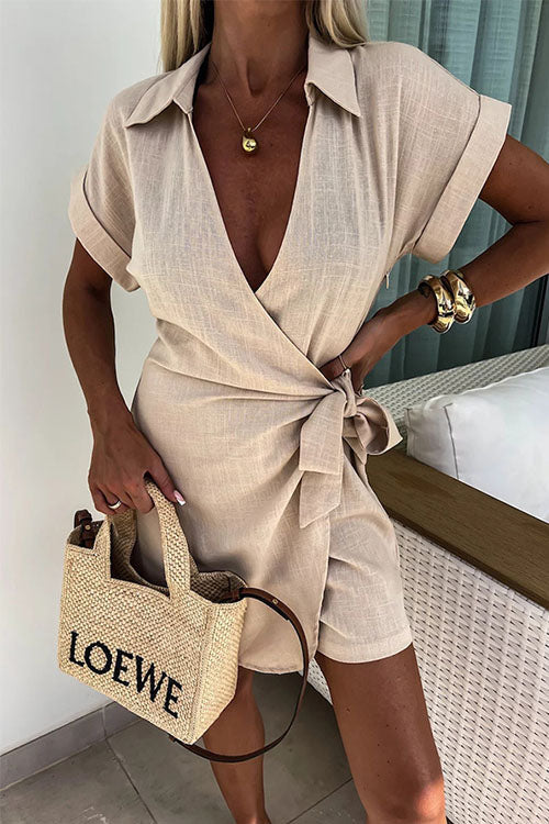 Catalina | Korte ermer Jumpsuit