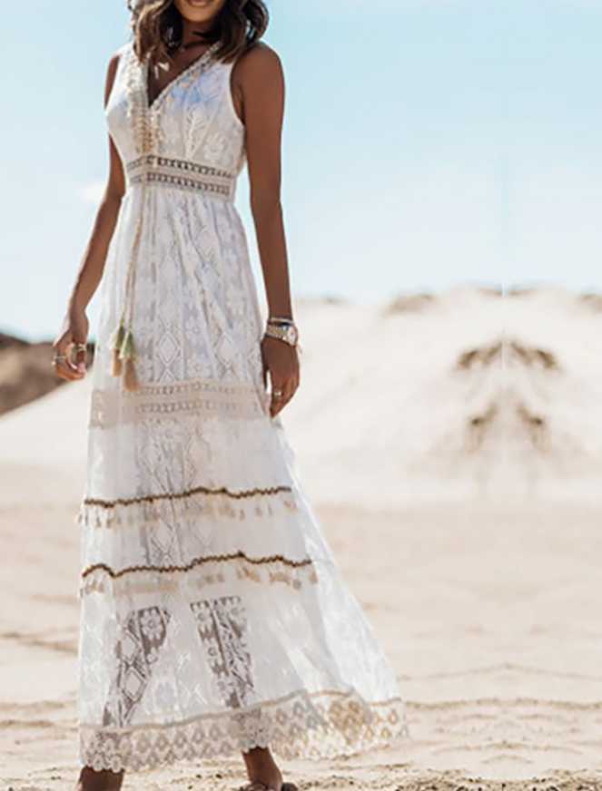 Mira | Boho Maxikjole