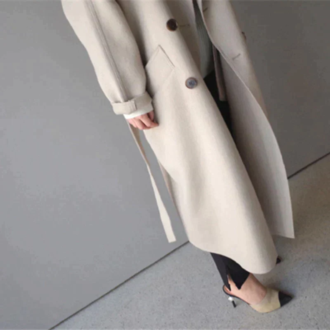 Nadjain | Dame Varme Trench Mantel | Langermet