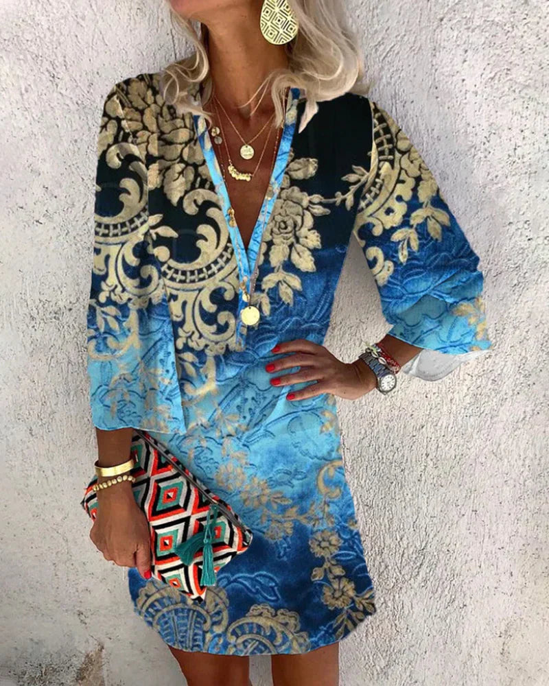 Sibyllen | Damen Boho Kjole